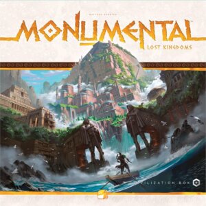 Monumental: Lost Kingdoms board game cover