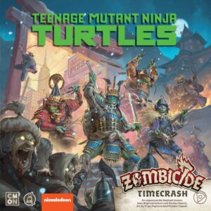 Zombicide: White Death – Teenage Mutant Ninja Turtles: Timecrash board game cover