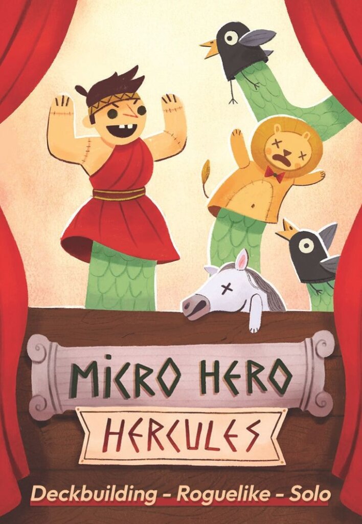 Micro Hero: Hercules board game cover