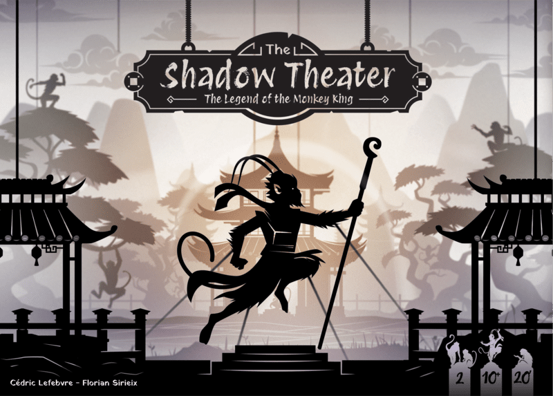 The Shadow Theater: The Legend of the Monkey King board game cover