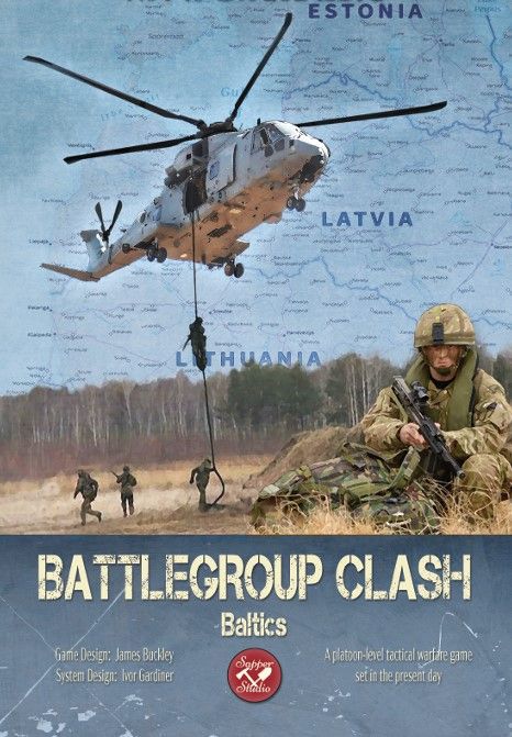 Battlegroup Clash: Baltics board game cover