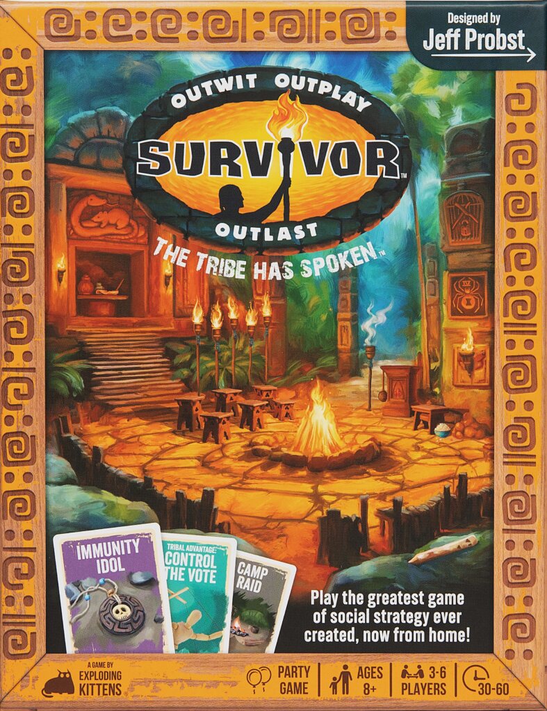 Survivor: The Tribe Has Spoken board game cover