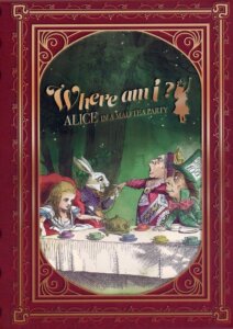 Where am I? Alice in a Mad Tea Party board game cover