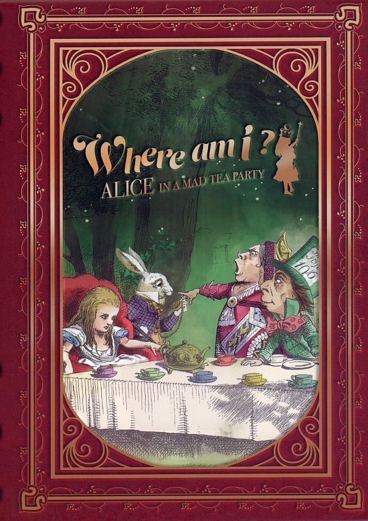 Where am I? Alice in a Mad Tea Party board game cover