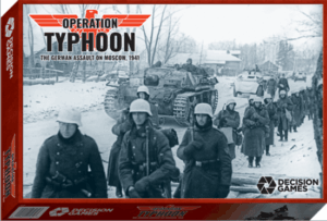 Operation Typhoon: The German Assault on Moscow, 1941 board game cover