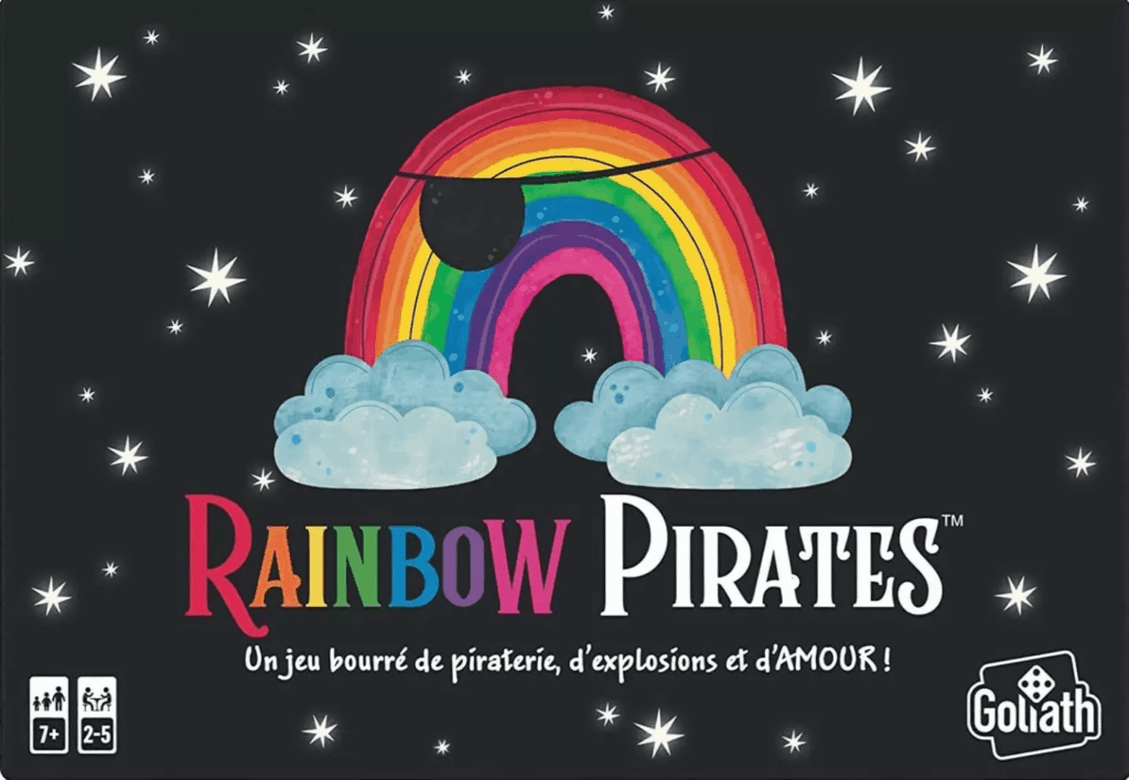 Rainbow Pirates board game cover