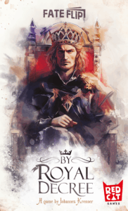 FateFlip: By Royal Decree board game cover