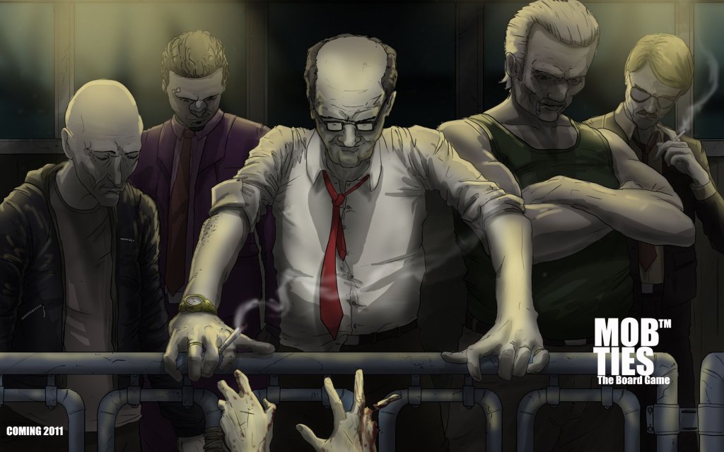 Mob Ties: The Board Game board game cover