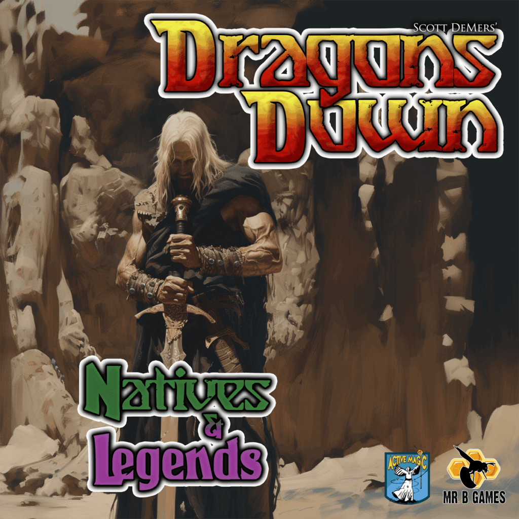 Dragons Down: Natives & Legends board game cover