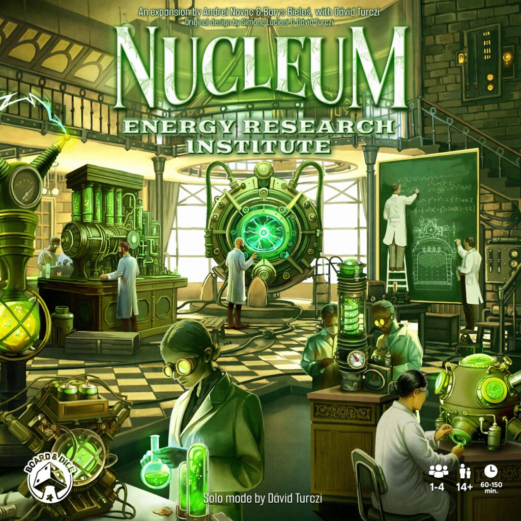 Nucleum: Energy Research Institute board game cover