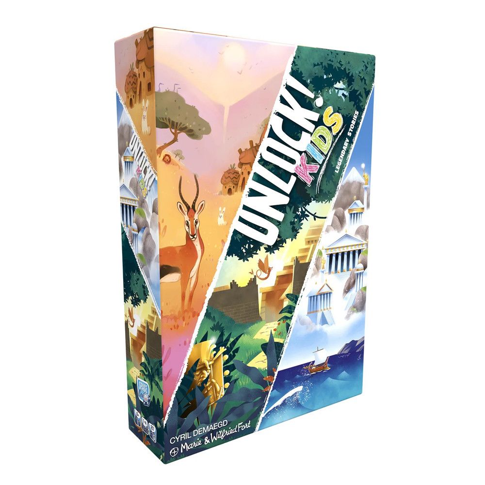 Unlock! Kids: Legendary Stories board game cover