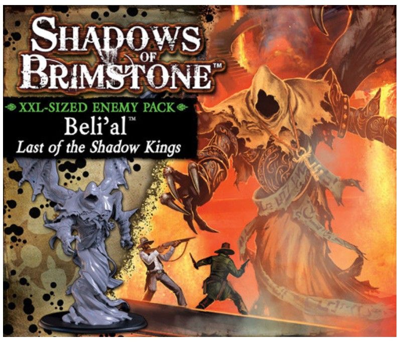 Shadows of Brimstone: Beli’al, Last of the Shadow Kings XXL Enemy board game cover