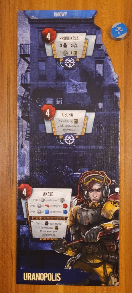 51st State: Uranopolis Faction board game cover