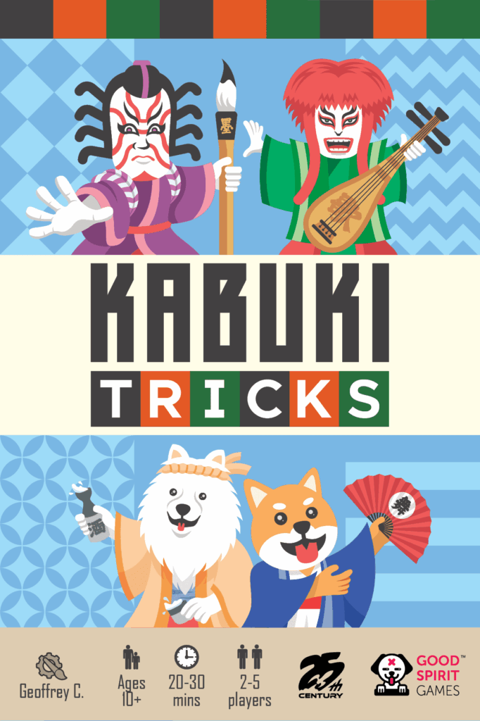Kabuki Tricks board game cover