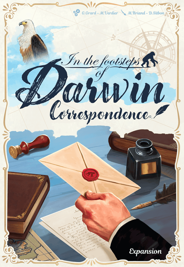 In the Footsteps of Darwin: Correspondence board game cover