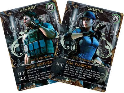Resident Evil Deck Building Game: Chris Redfield & Jill Valentine Promo board game cover