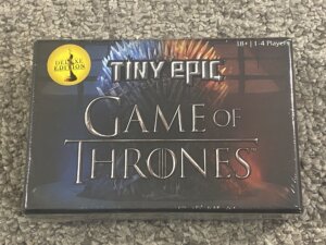 Tiny Epic Game of Thrones: Deluxe Edition board game cover