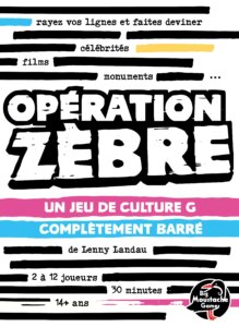 Opération Zèbre board game cover