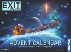 EXIT: The Game – Advent Calendar: The Intergalactic Race board game cover