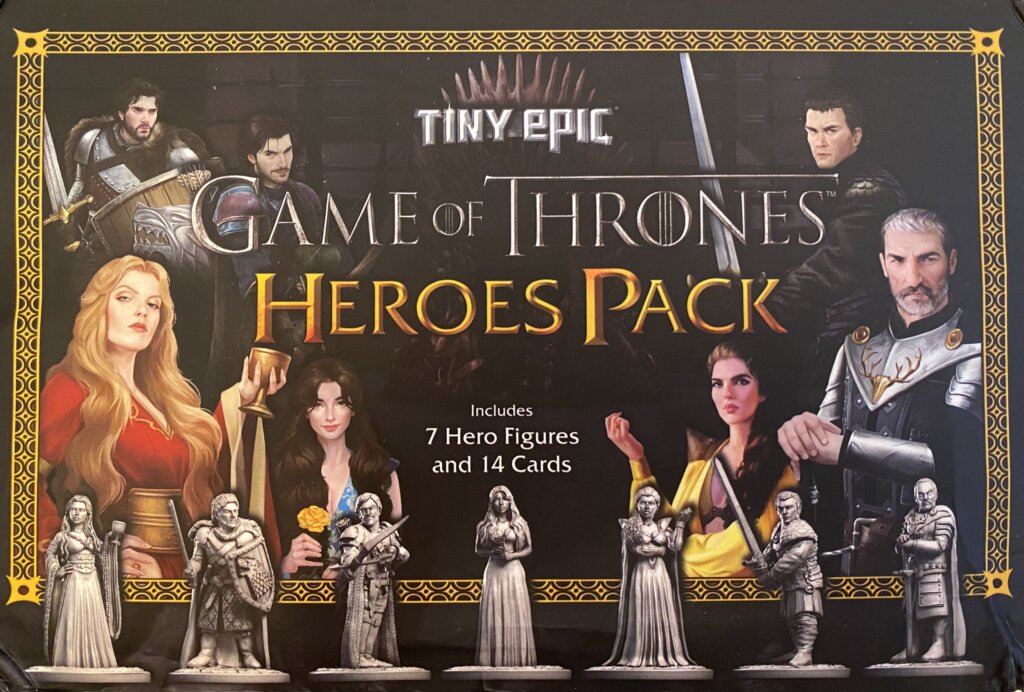 Tiny Epic Game of Thrones: Heroes Pack board game cover