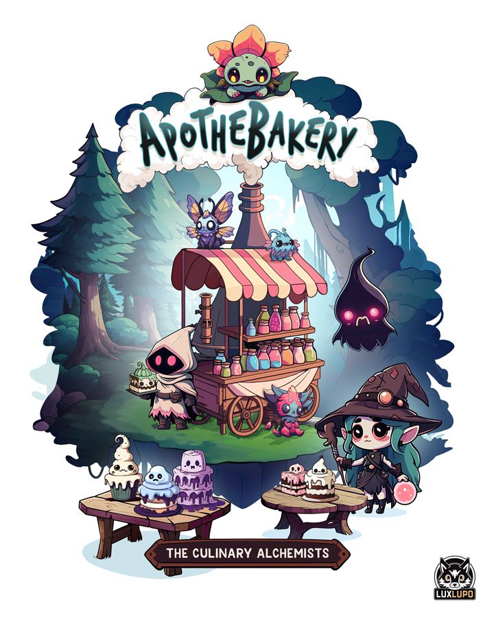 Apothebakery: The Culinary Alchemists board game cover