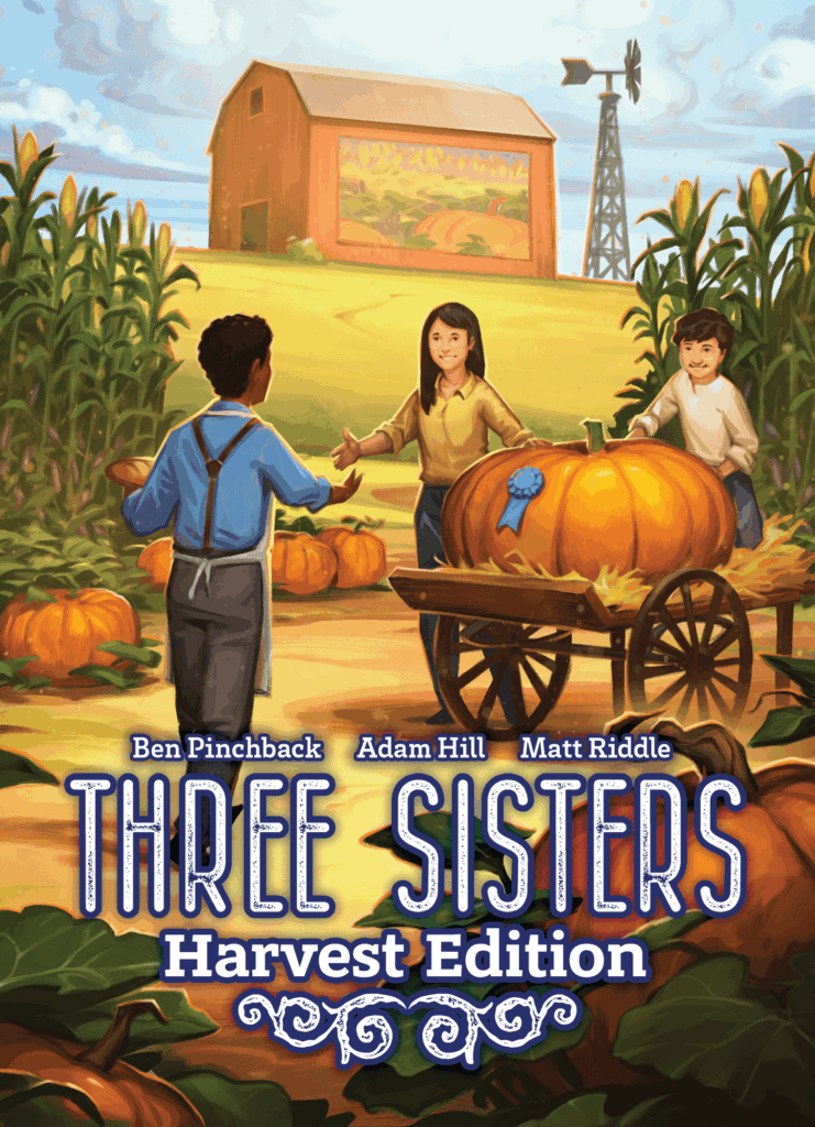 Three Sisters: Harvest Edition board game cover