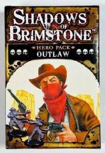 Shadows of Brimstone: Outlaw Hero Class board game cover