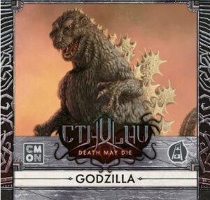 Cthulhu: Death May Die – Godzilla Vs Cthulhu board game cover