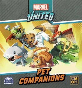 Marvel United: Pet Companions board game cover