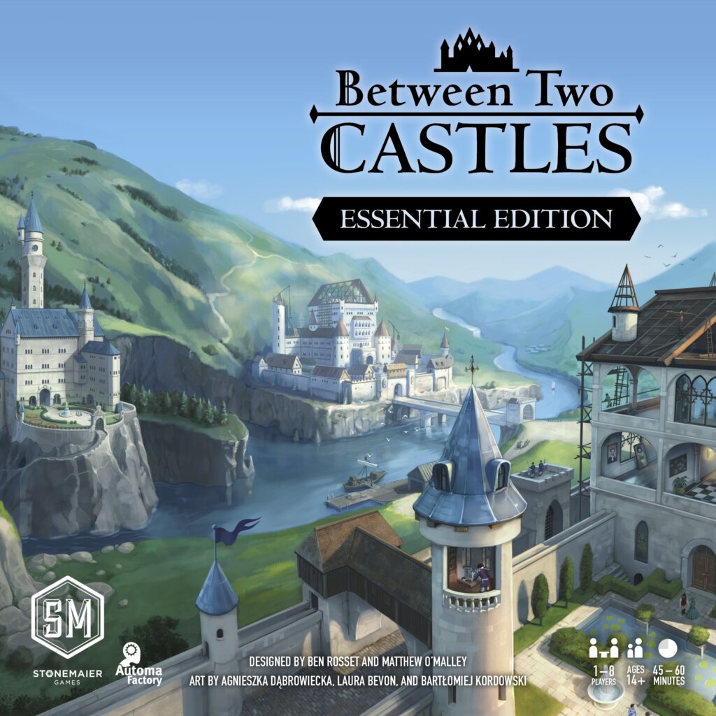 Between Two Castles: Essential Edition board game cover