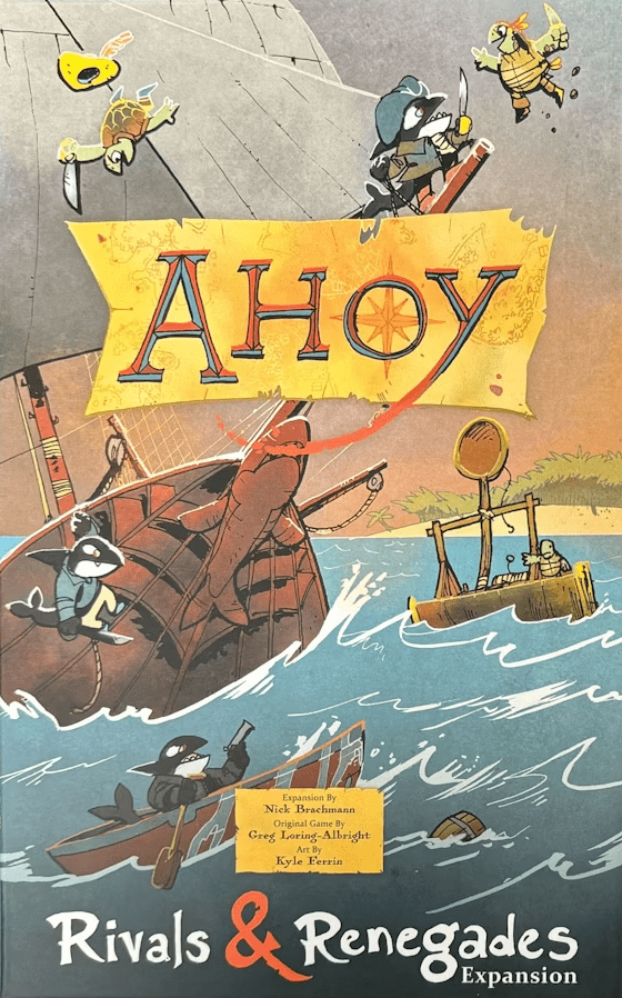 Ahoy: Rivals & Renegades board game cover