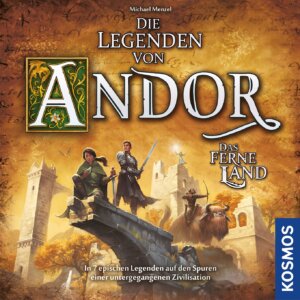 Die Legenden von Andor: Das ferne Land board game cover