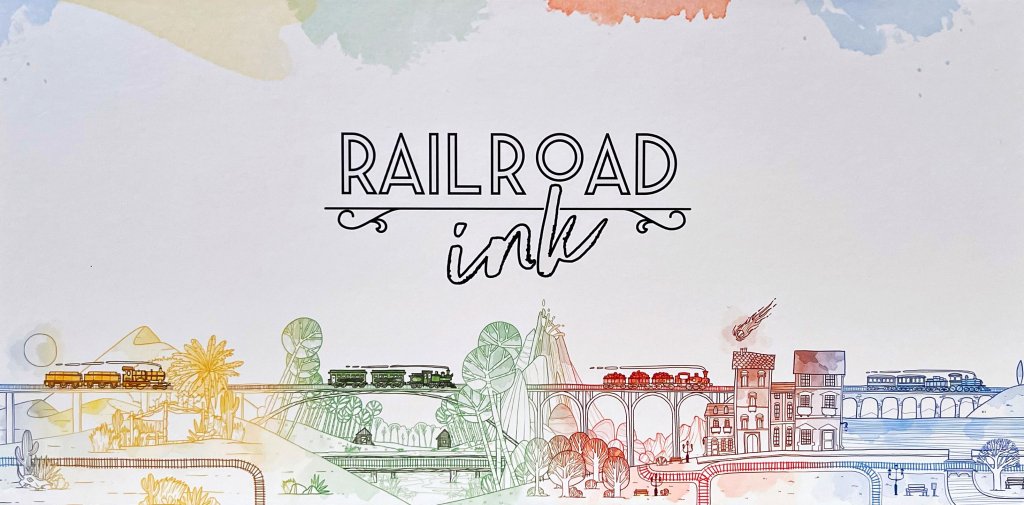 Railroad Ink Challenge: Ultimate Collector’s Edition board game cover