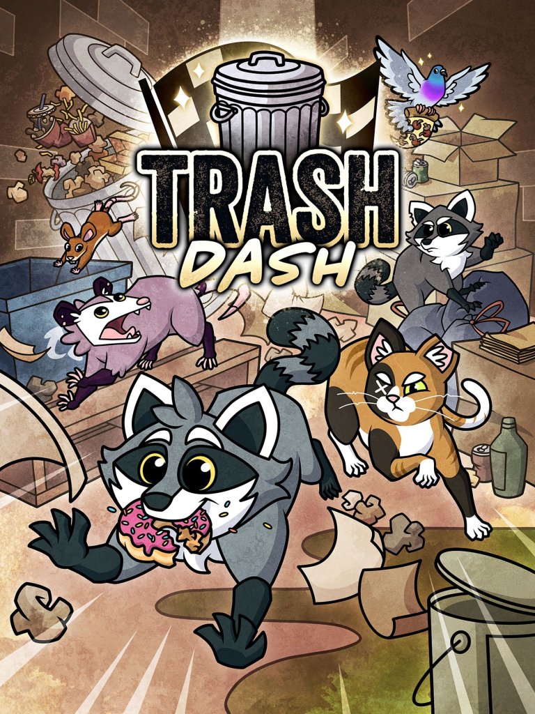 Trash Dash board game cover