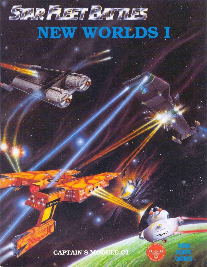 Star Fleet Battles: Module C1 – New Worlds 1 board game cover