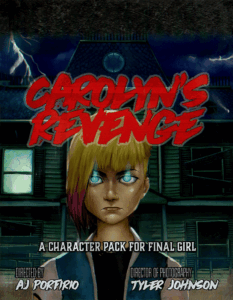 Final Girl: Carolyn’s Revenge board game cover