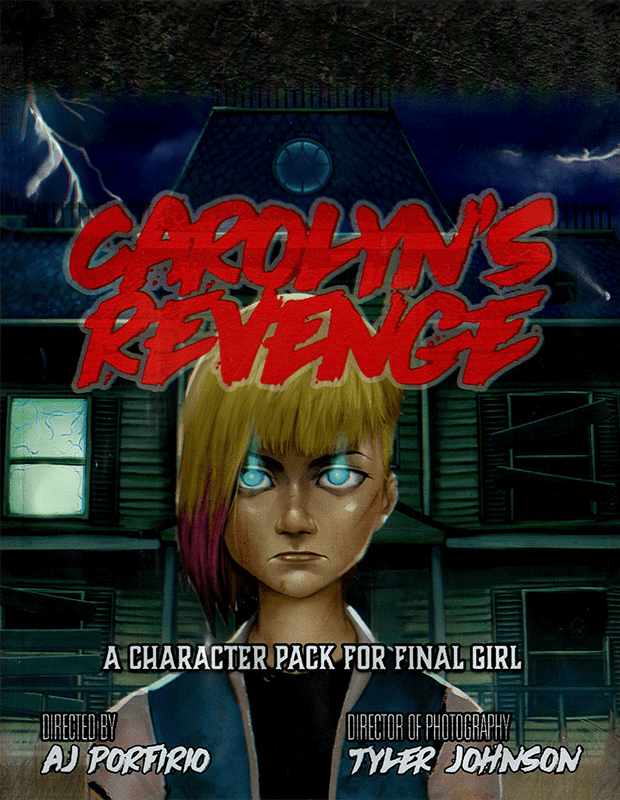 Final Girl: Carolyn’s Revenge board game cover