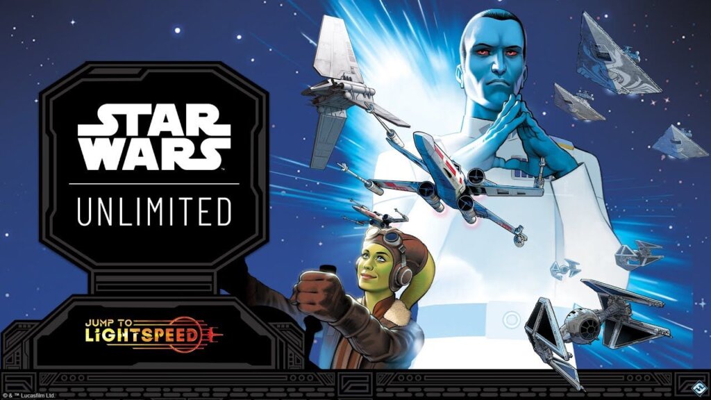 Star Wars: Unlimited – Jump to Lightspeed board game cover