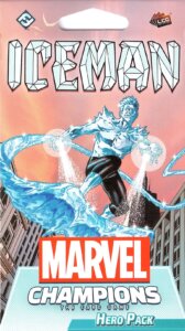 Marvel Champions: The Card Game – Iceman Hero Pack board game cover