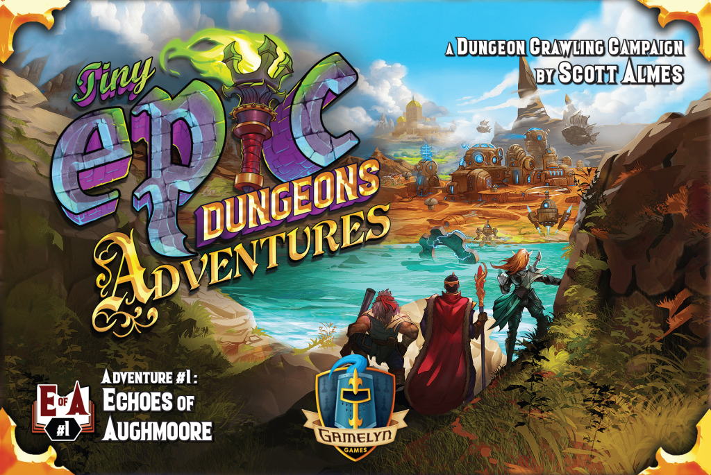 Tiny Epic Dungeons Adventures board game cover