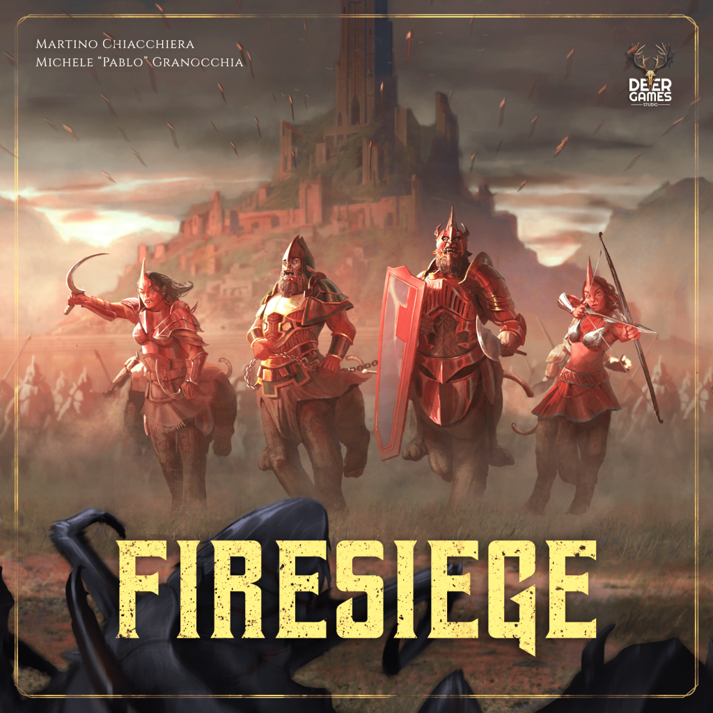 Firesiege: A Feralis Story board game cover