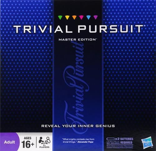 Trivial Pursuit: Master Edition board game cover