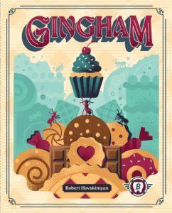 Gingham board game cover
