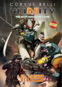 Infinity N5: Core Rules board game cover