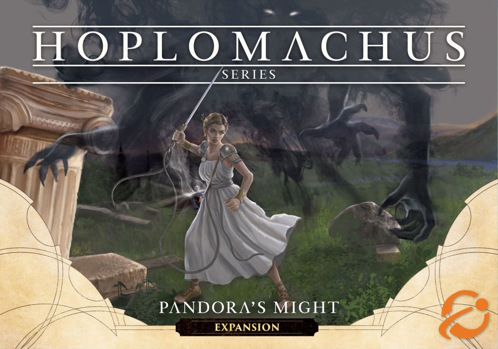 Hoplomachus: Pandora’s Might board game cover