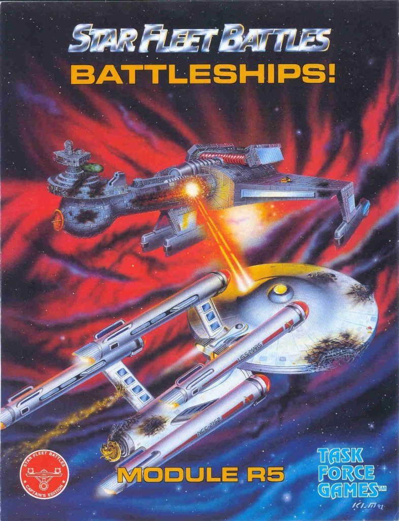 Star Fleet Battles: Module R5 – Battleships board game cover