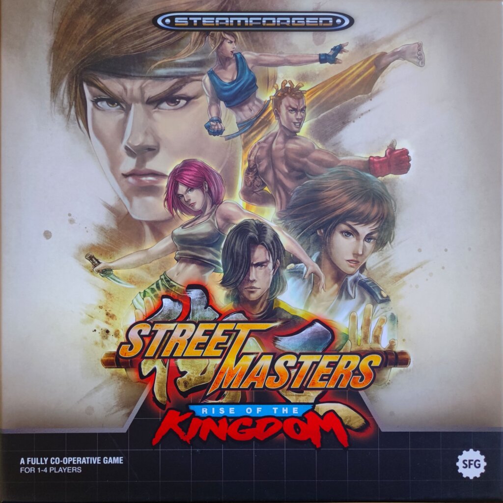 Street Masters: Rise of the Kingdom board game cover