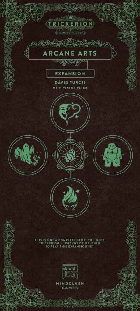 Trickerion: Arcane Arts board game cover