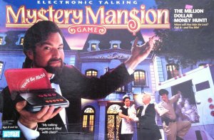 Electronic Talking Mystery Mansion board game cover