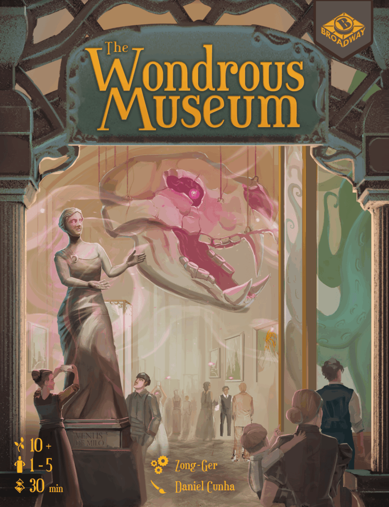 The Wondrous Museum board game cover